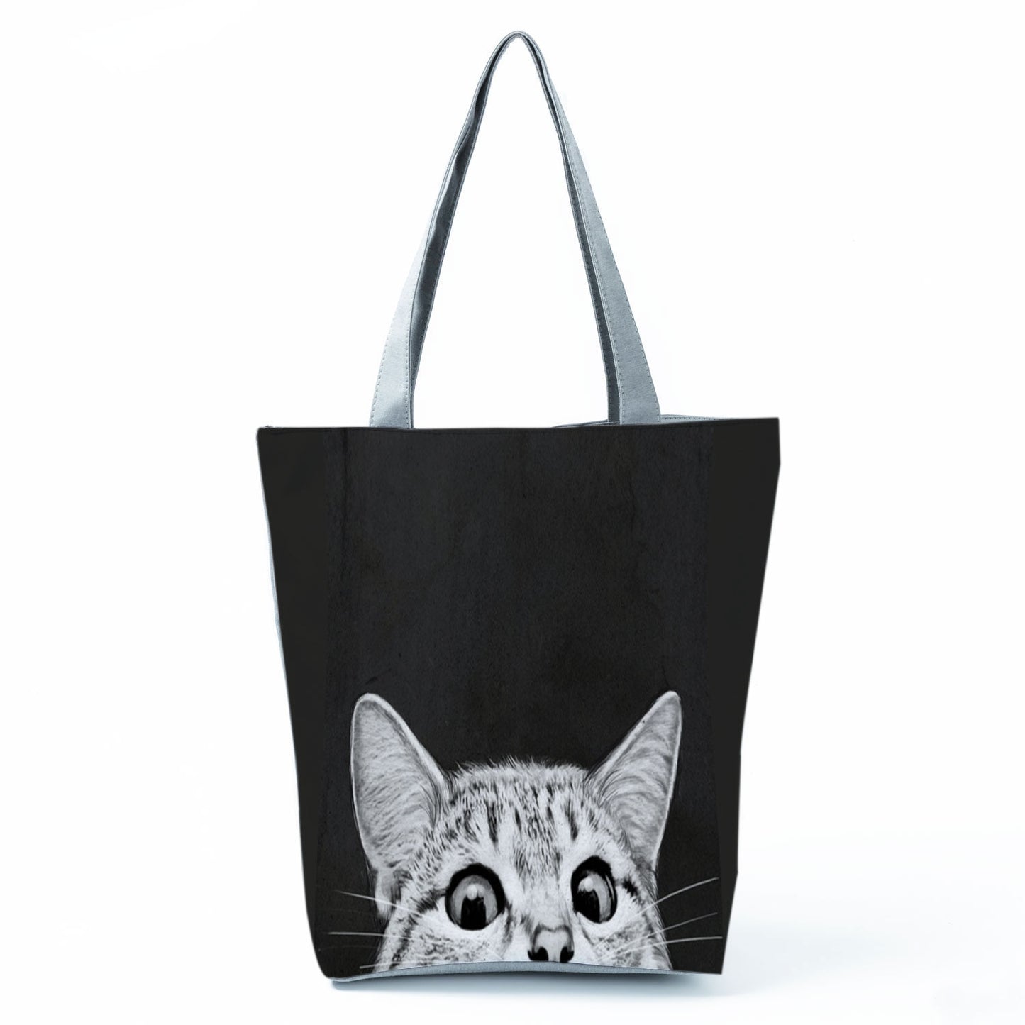 Black and White Cat Tote Bag