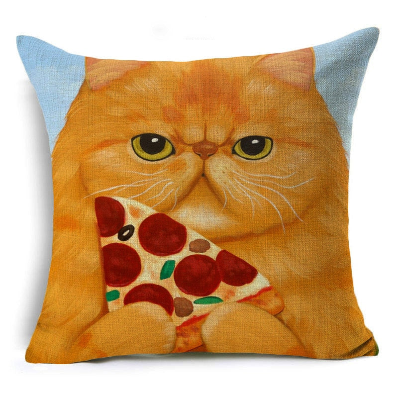 Cat Cushion Cover