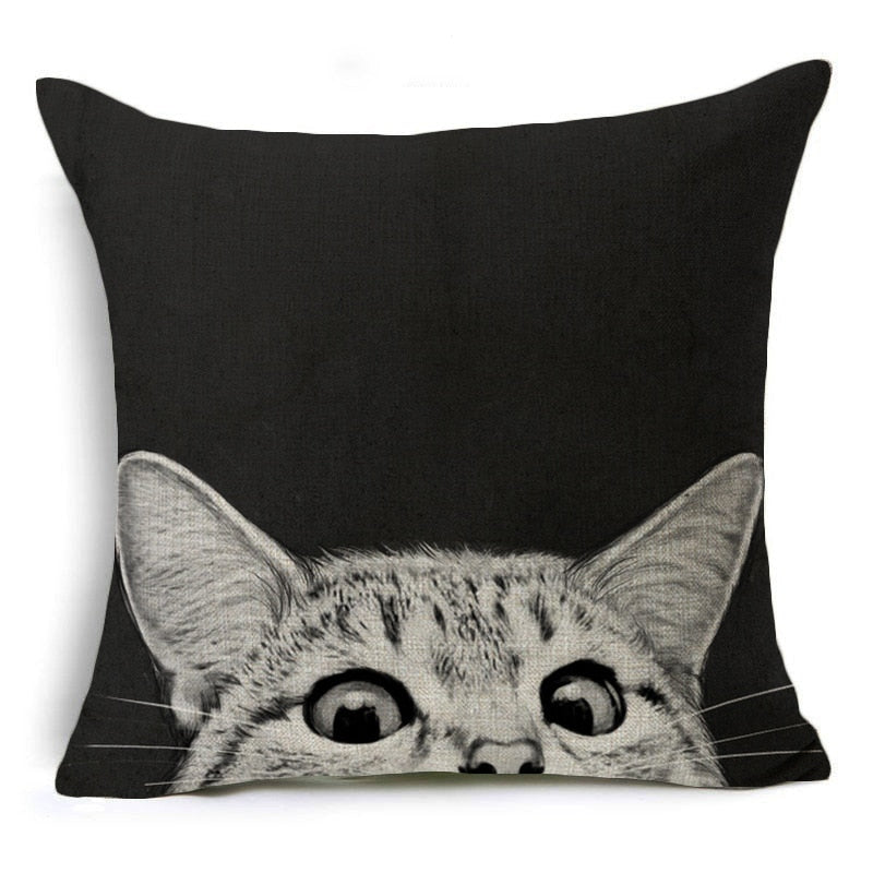 Cat Cushion Cover