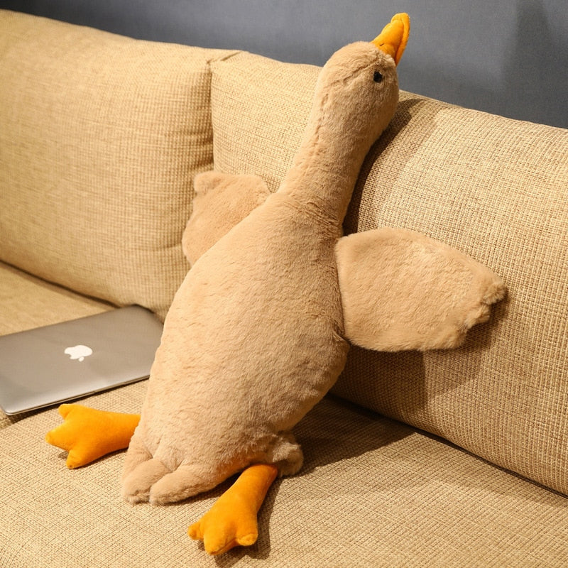 Peluche de ganso gigante