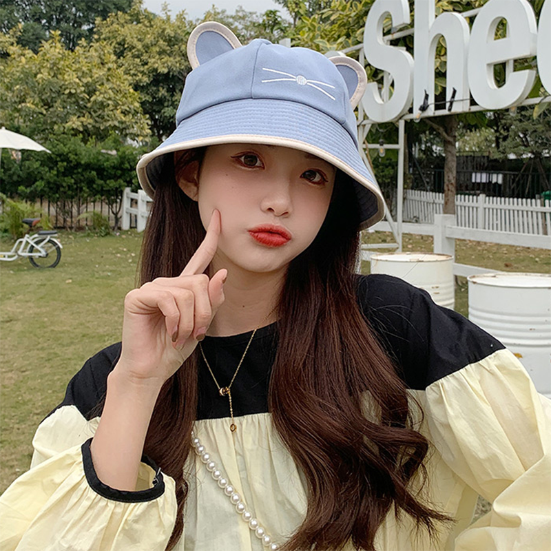 Cat Ears Bucket Hat