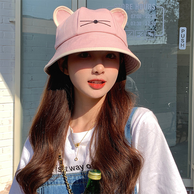 Cat Ears Bucket Hat