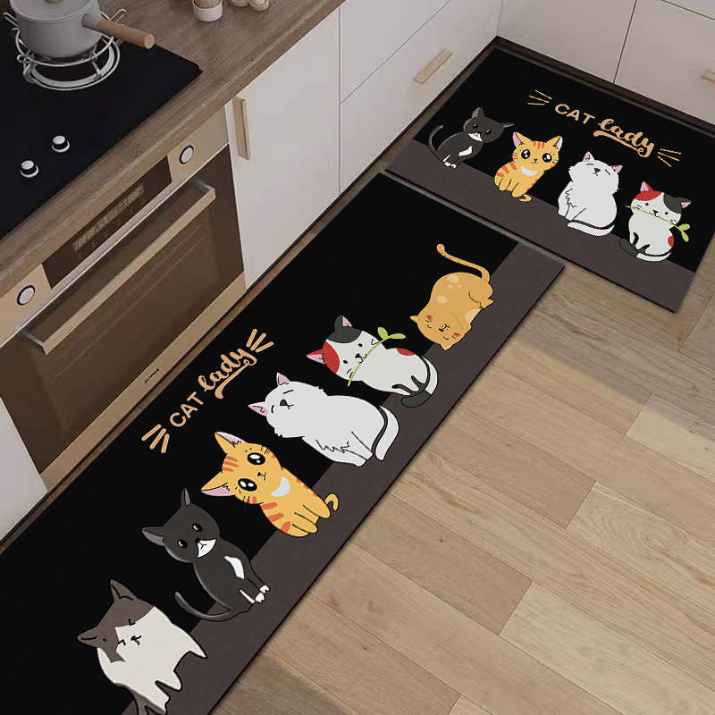Cat Kitchen Floor Mat