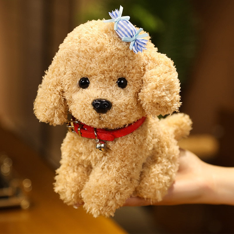 Curly Hair Dog Plush Toy