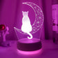 Moon Cat LED Night Light