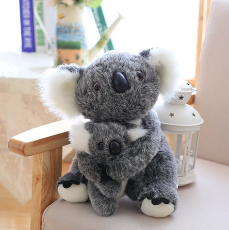 Mum and Kid Koala Plush Toy