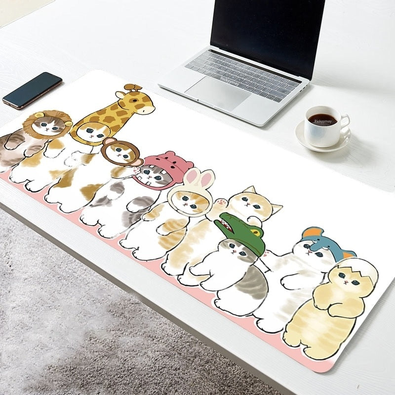 Crowded Cats Mouse Pad