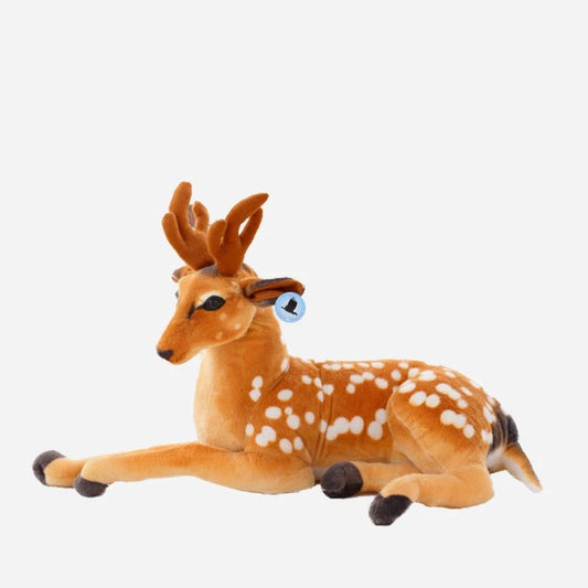Sitting Deer Plush Toy