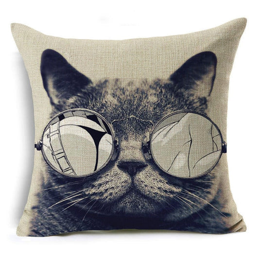 Cat Cushion Cover