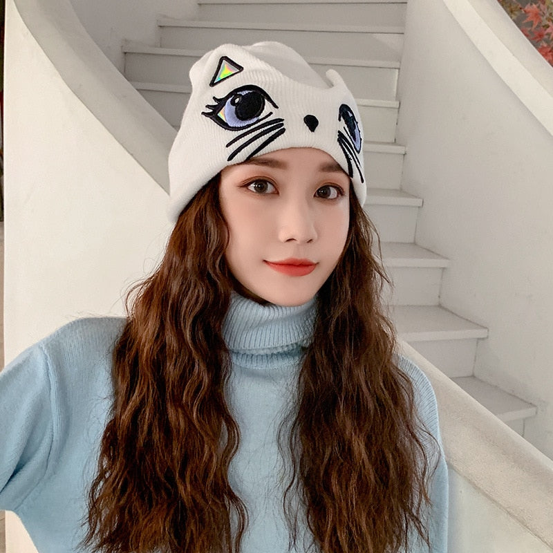 Big Eye Cat Beanie – Zooholic