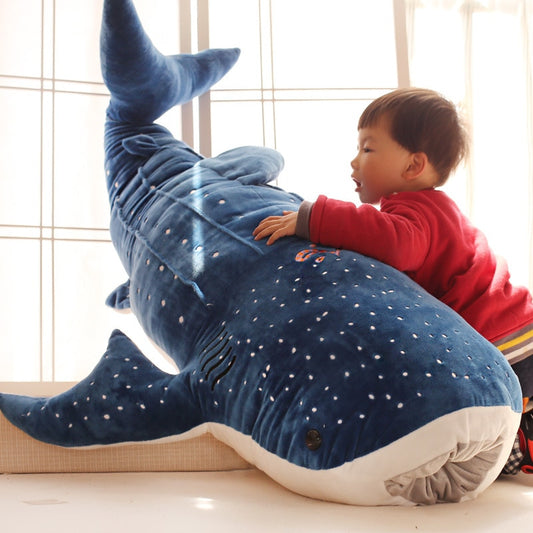 Blue Whale Shark Plush Toy