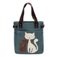 貓帆布手提包
