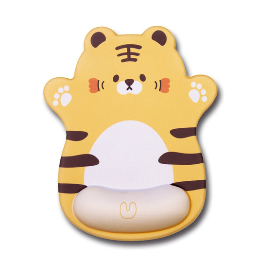 Cute Tiger Mouse Pad with Wrist Rest